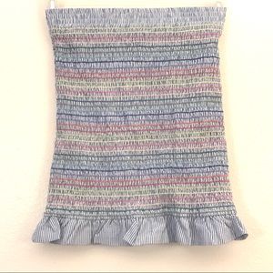 Poot NY high waisted ruched mini skirt